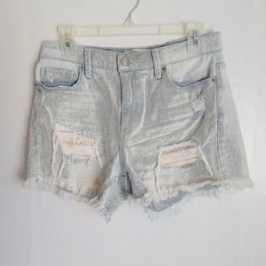 Mudd Hi Rise distressed Jean Shorts